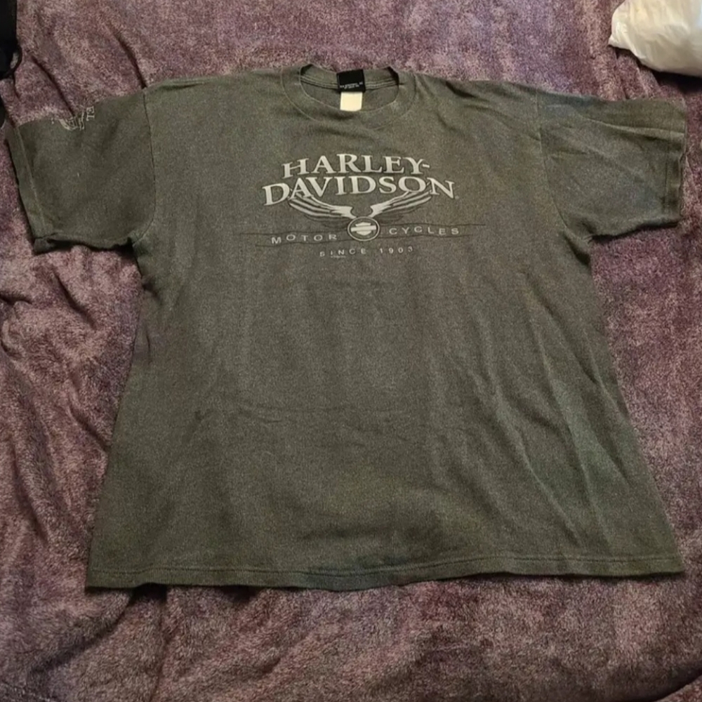 Vintage 00’s Harley Davidson Biker Graphic T-shirt XL